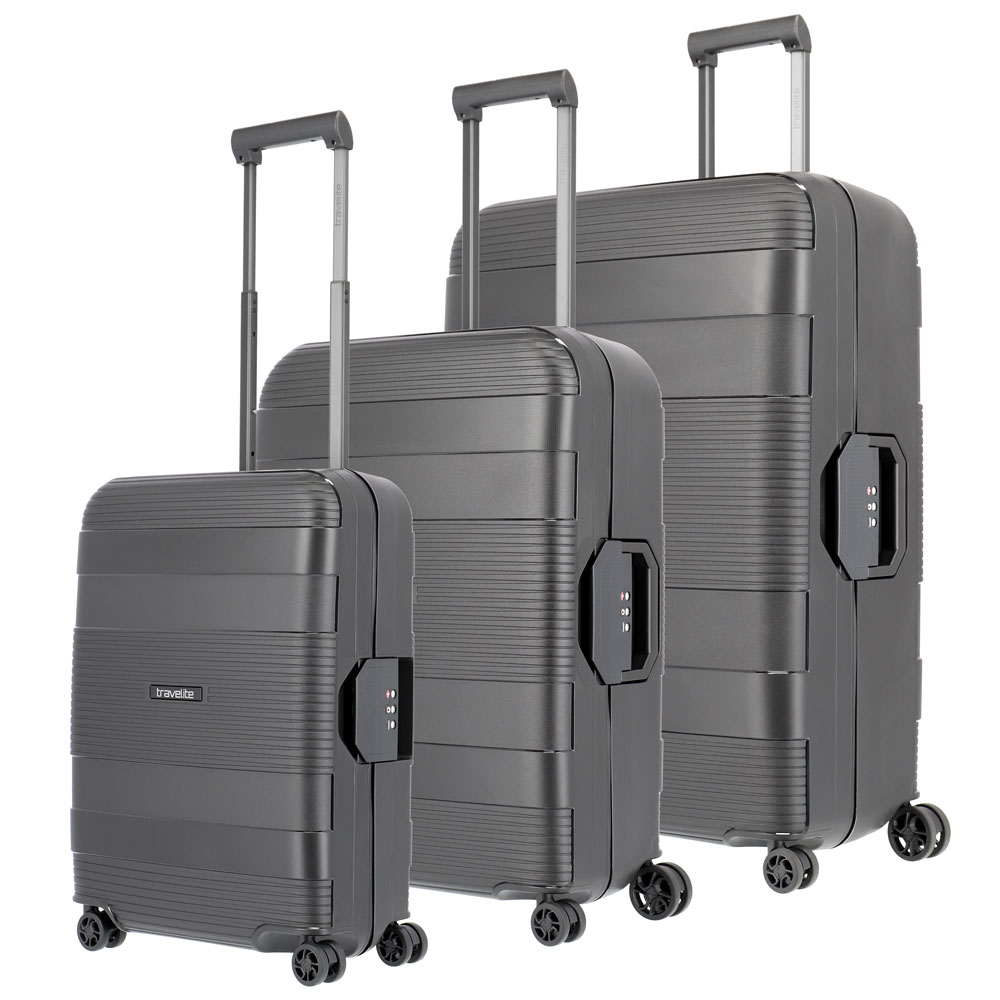 Travelite Korfu 4-Rollen Trolley-Set 3tlg S-M-L