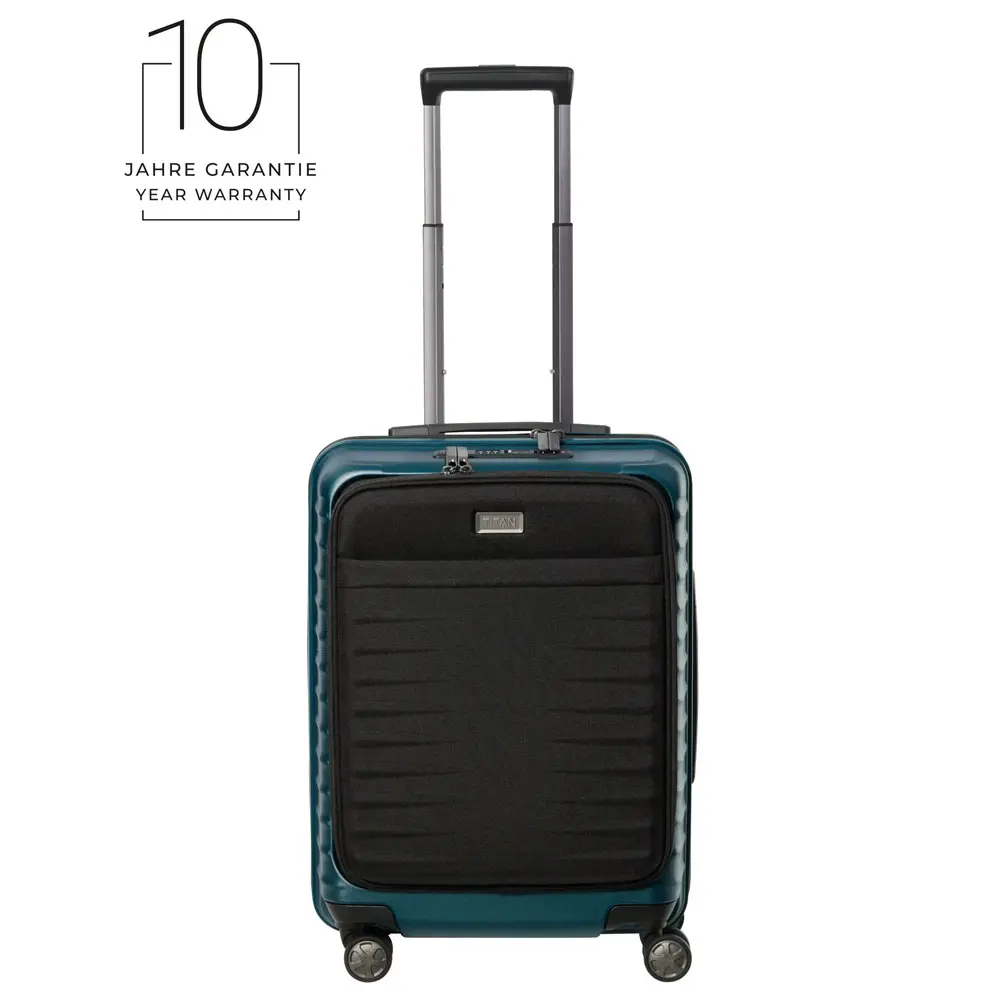 Titan Litron 4-Rollen Trolley S Vortasche 55 cm