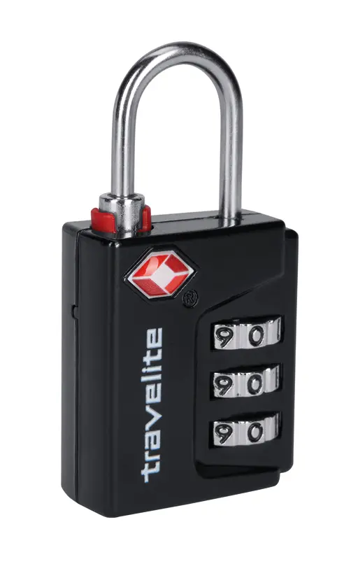 Travelite TSA-Schloss 3er Kombilock TravelSentry Schwarz