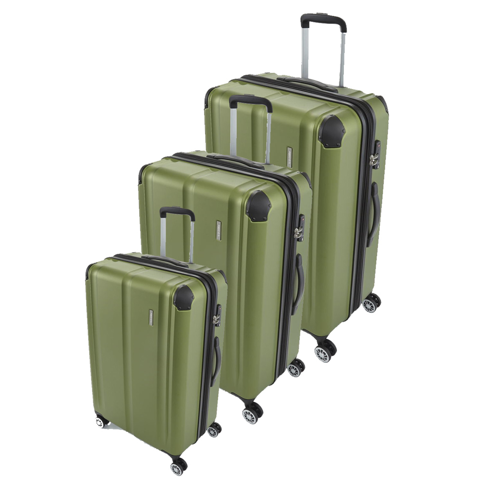 Travelite City 4-Rollen Trolley-Set 3tlg. S-M-L