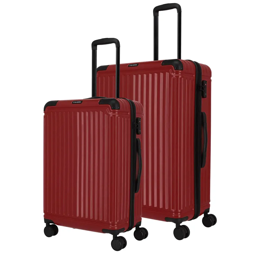 Travelite Cruise 4-Rollen Trolley-Set 2tlg L/M