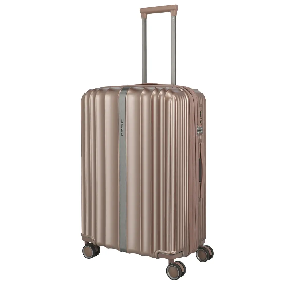 Travelite Paros 4-Rollen Trolley M 65 cm