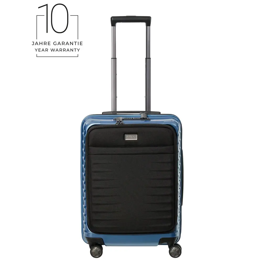 Titan Litron 4-Rollen Trolley S Vortasche 55 cm