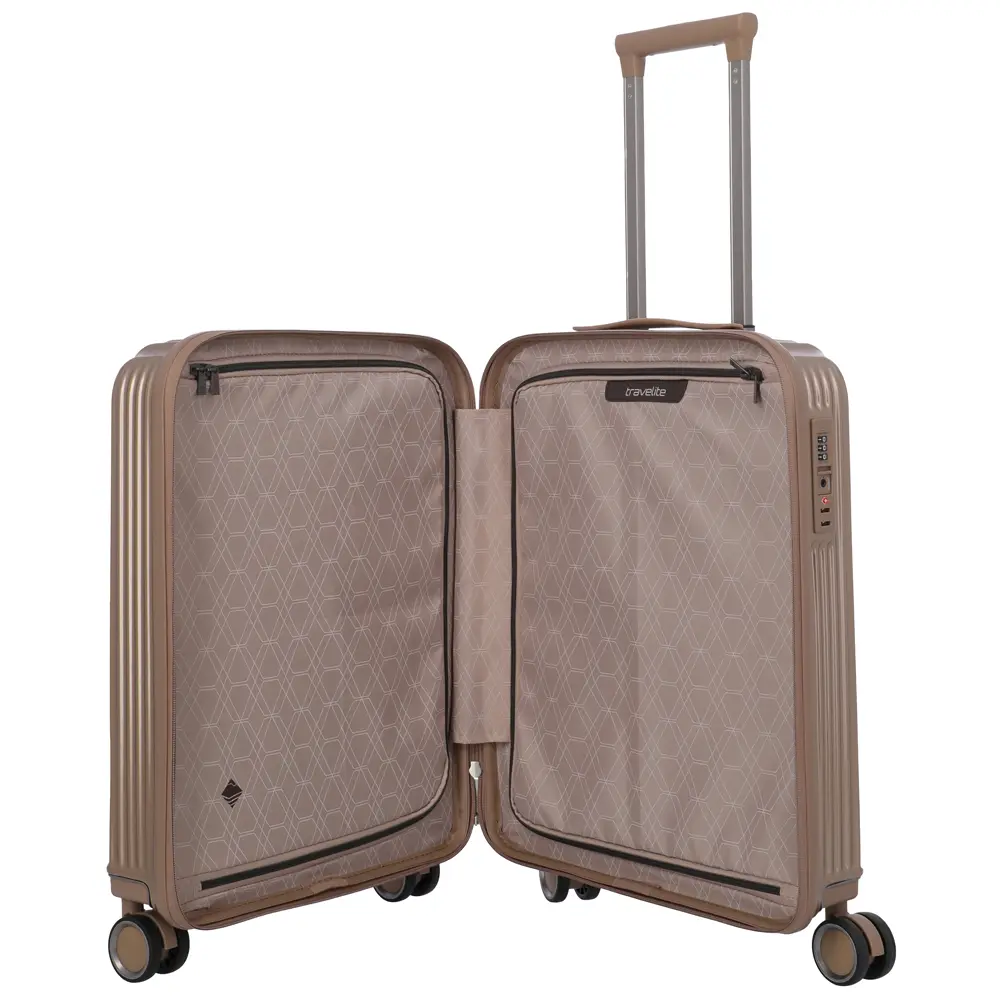 Travelite Paros 4-Rollen Trolley S 55 cm