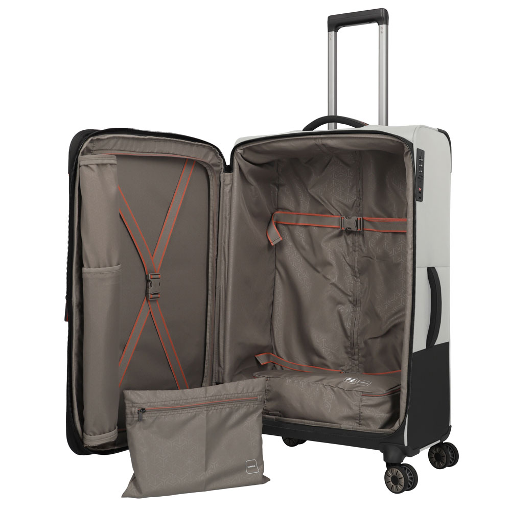 Travelite Crosslite 4-Rollen Trolley L 77 cm